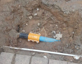 红山水管漏水检测的情况